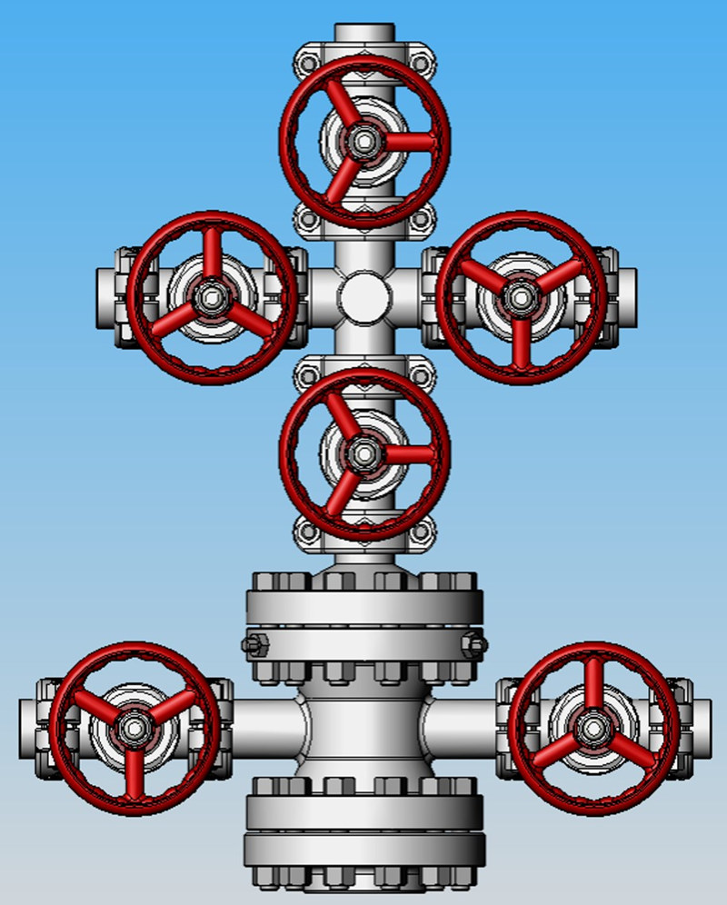 Clamped thermal recovery wellhead