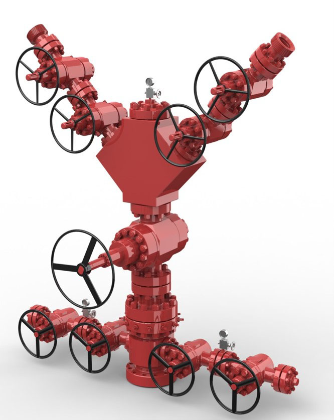 fracture wellhead for oilfield